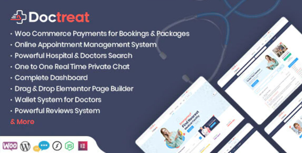 Doctreat v1.3.3 - Doctors Directory WordPress Theme
